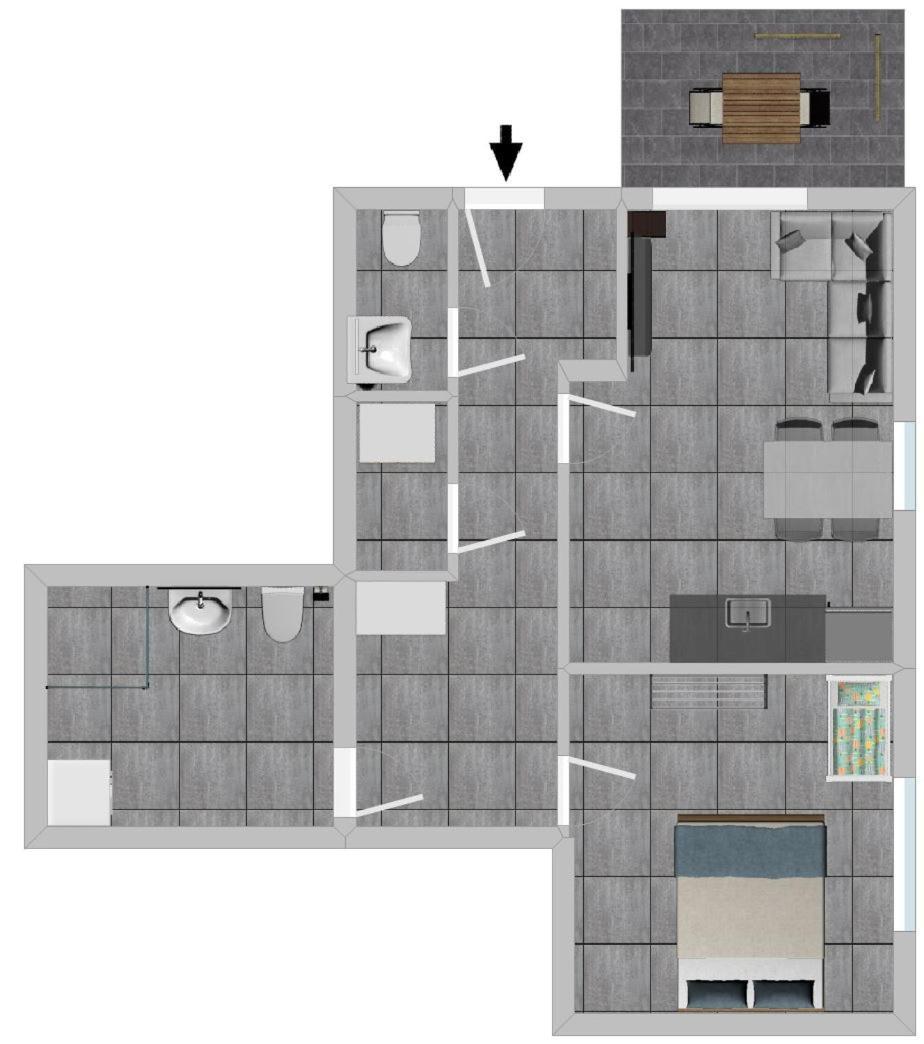 Easytree 4P Switch Tv Appartement Bad Driburg Buitenkant foto