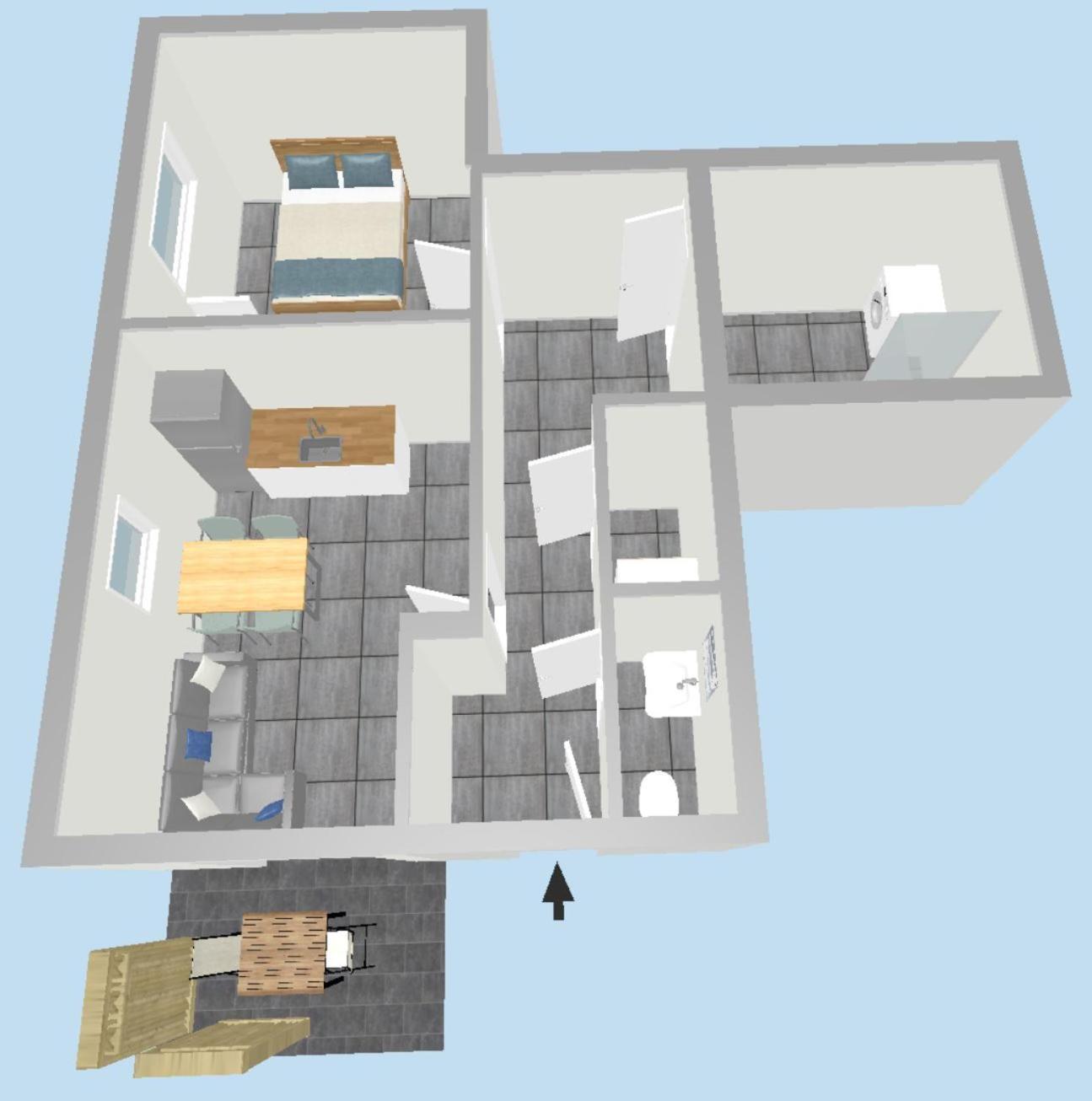 Easytree 4P Switch Tv Appartement Bad Driburg Buitenkant foto